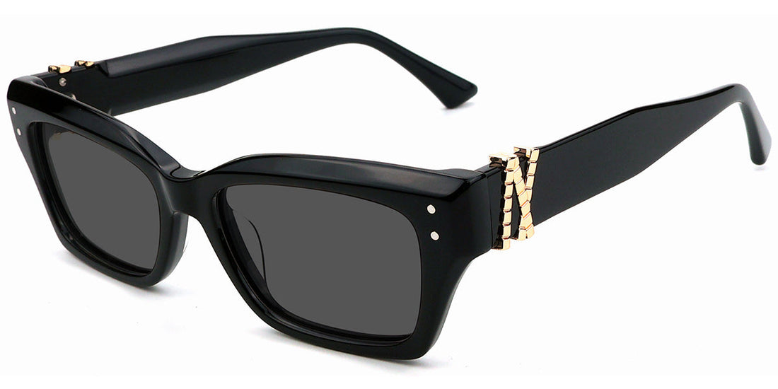 Citizen rectangle frame in acetate, centered against a light background